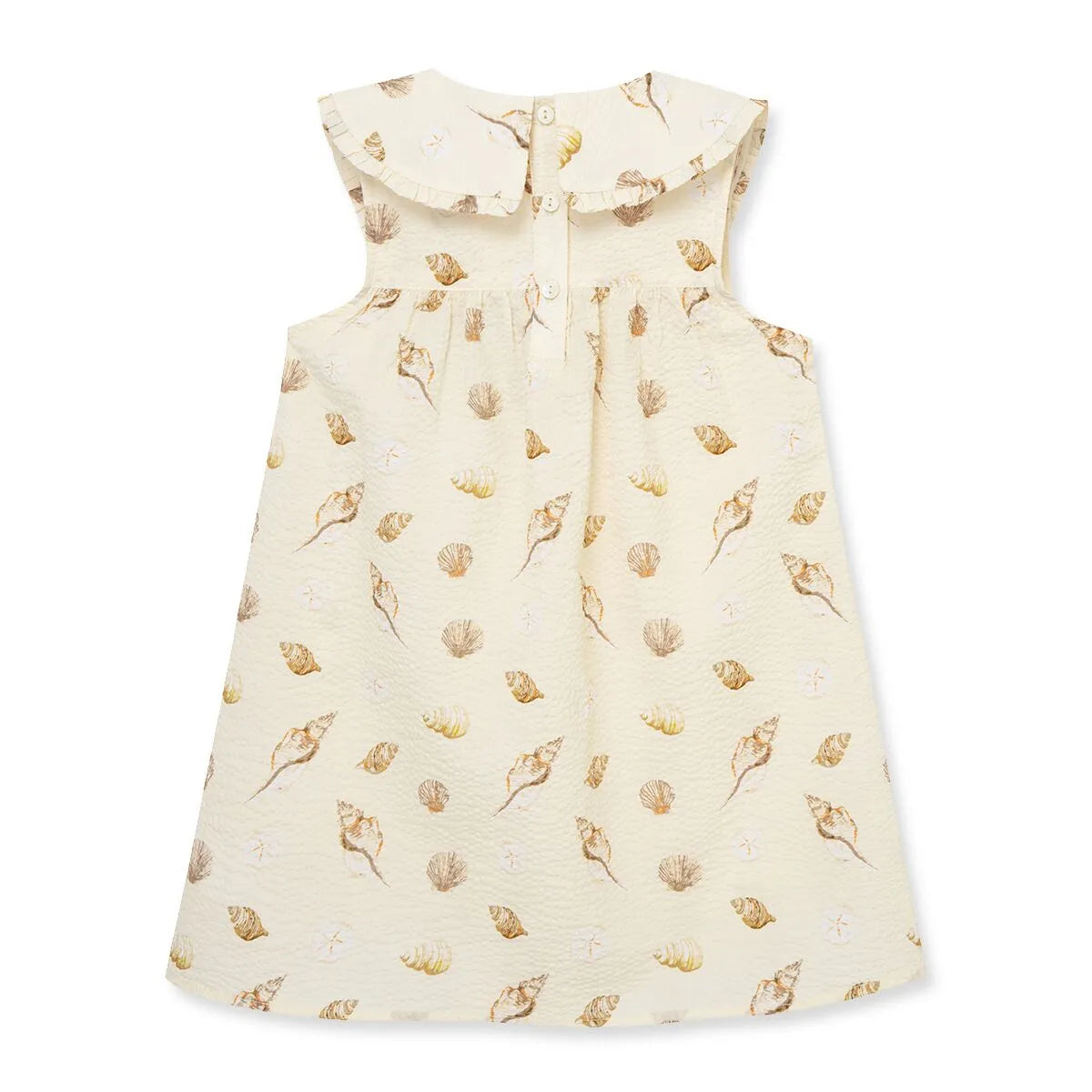 Milkbarn - Butterfly Ruffle Dress - Seashells