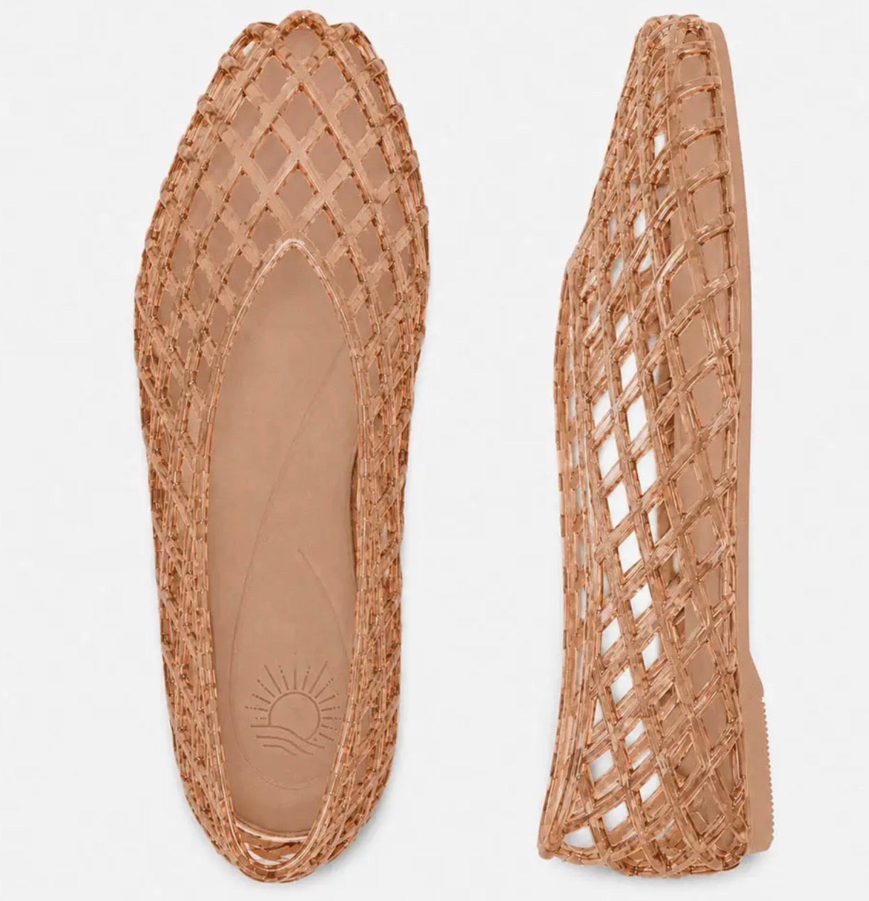 Marina Jelly Flat - Beige
