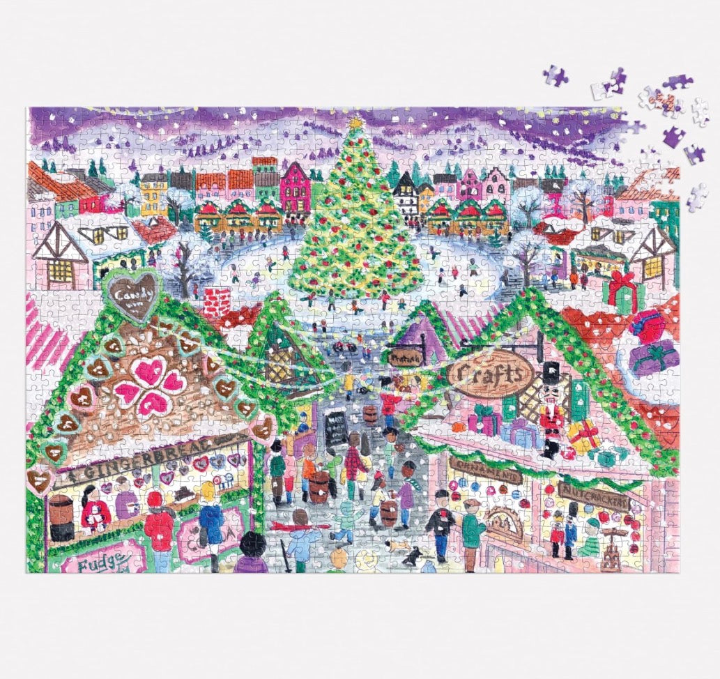 Michale Storrings - Holiday Village Market - 1000 Pc Puzzle