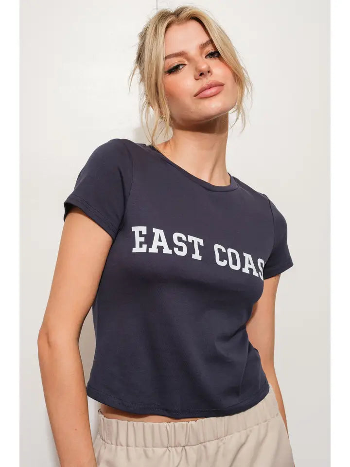 Coast Tee - Navy