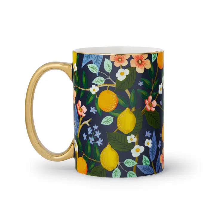 Rifle Paper Co. - Porcelain Mug - Citrus Grove