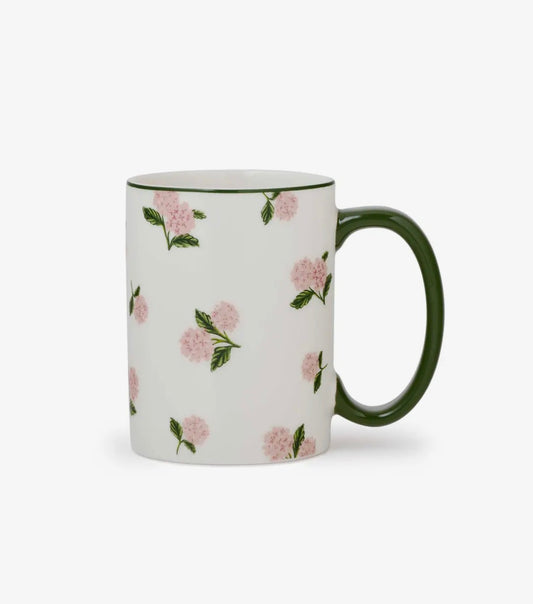 Rifle Paper Co. - Porcelain Mug - Pink Hydrangea