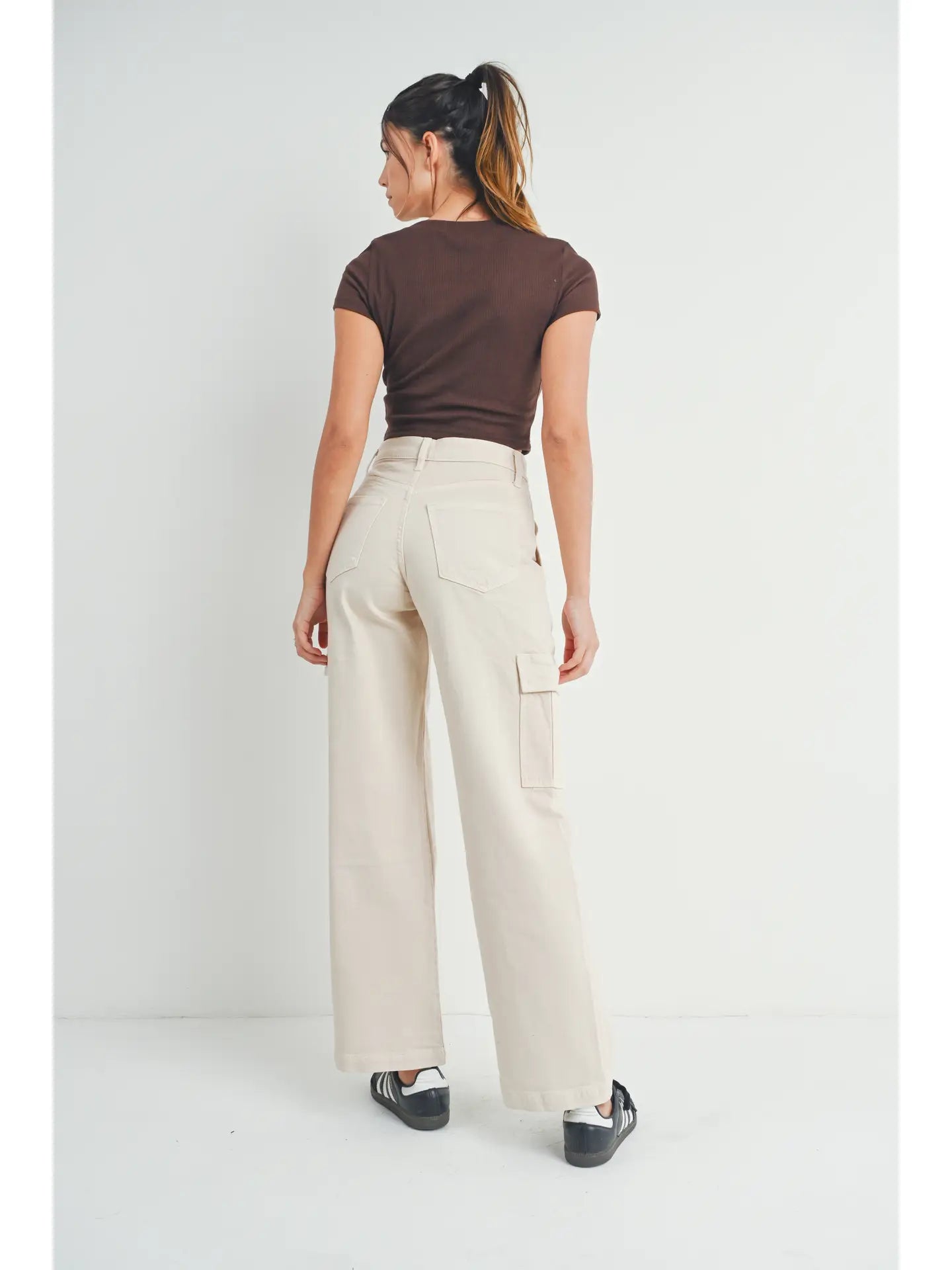 Lightweight Stretch Cargo Jean - Oat