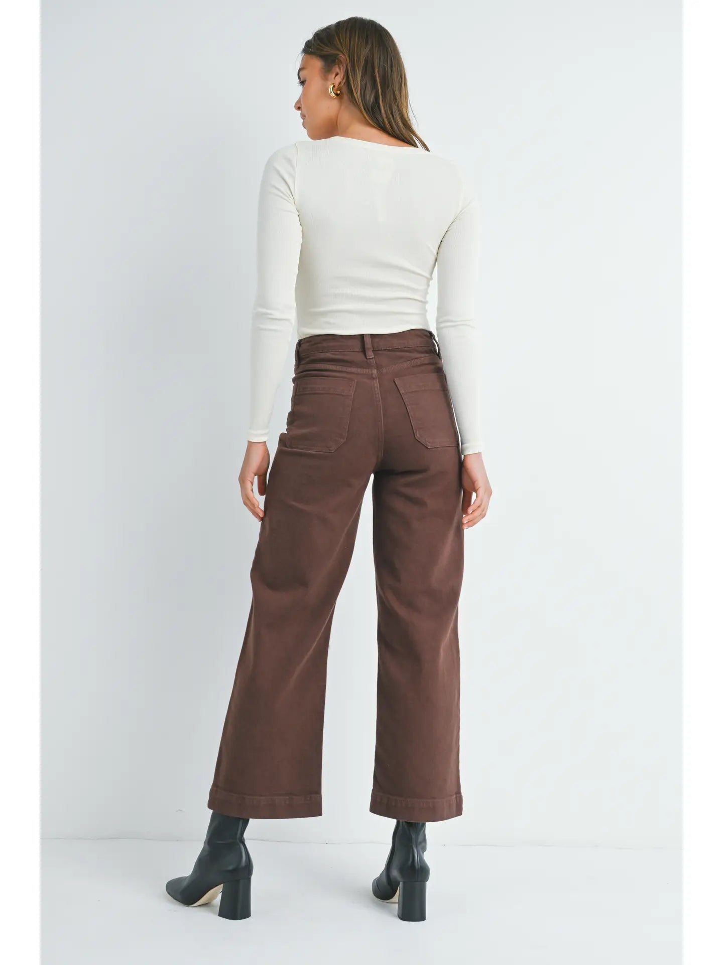 Eve Utility Pant - Coffee Bean