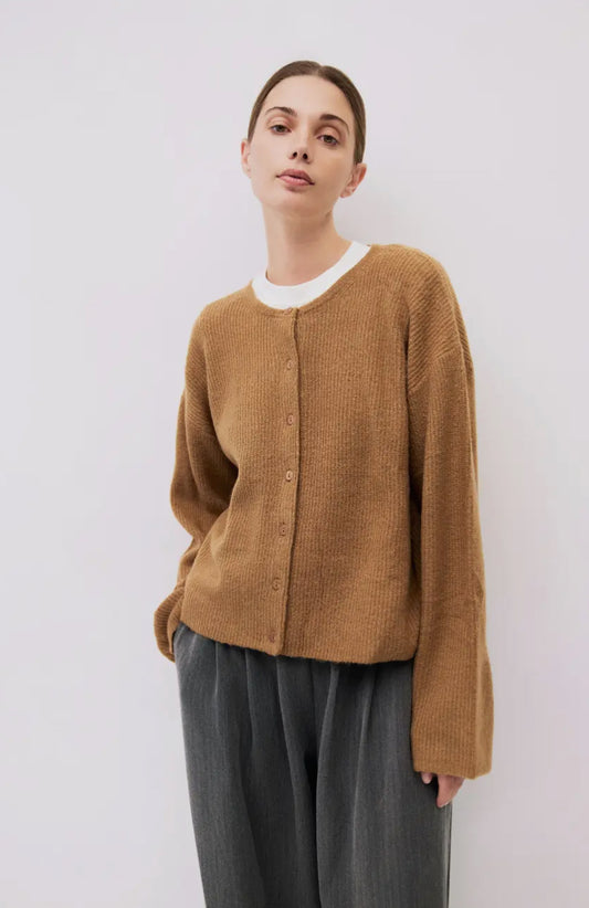 The Anabel Cardigan - Brown