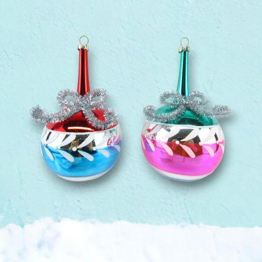 Vintage Ornaments with Candles