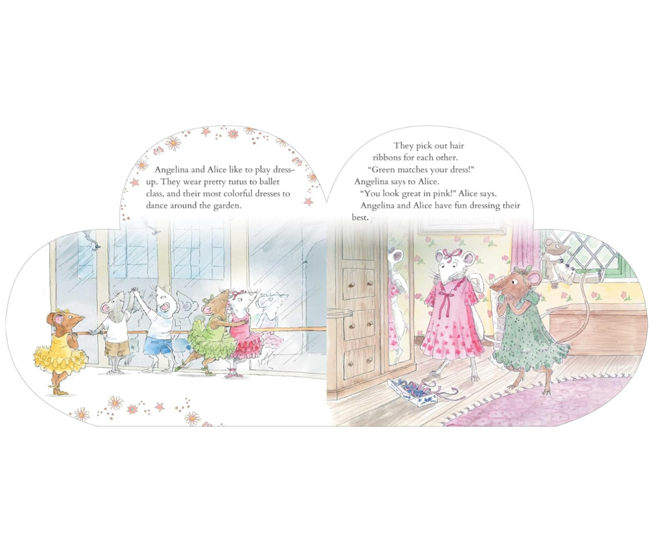 Angelina Ballerina - Best Ballerina Friends - by Katharine Holabird