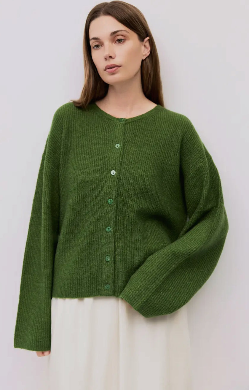 The Anabel Cardigan - Green
