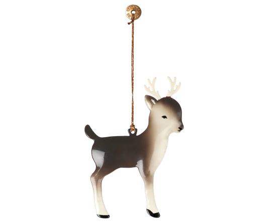 Maileg - Metal Ornament - Reindeer - Black