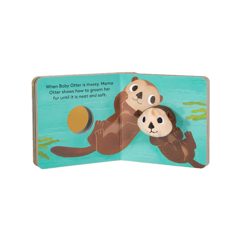 Baby Otter - Finger Puppet Book
