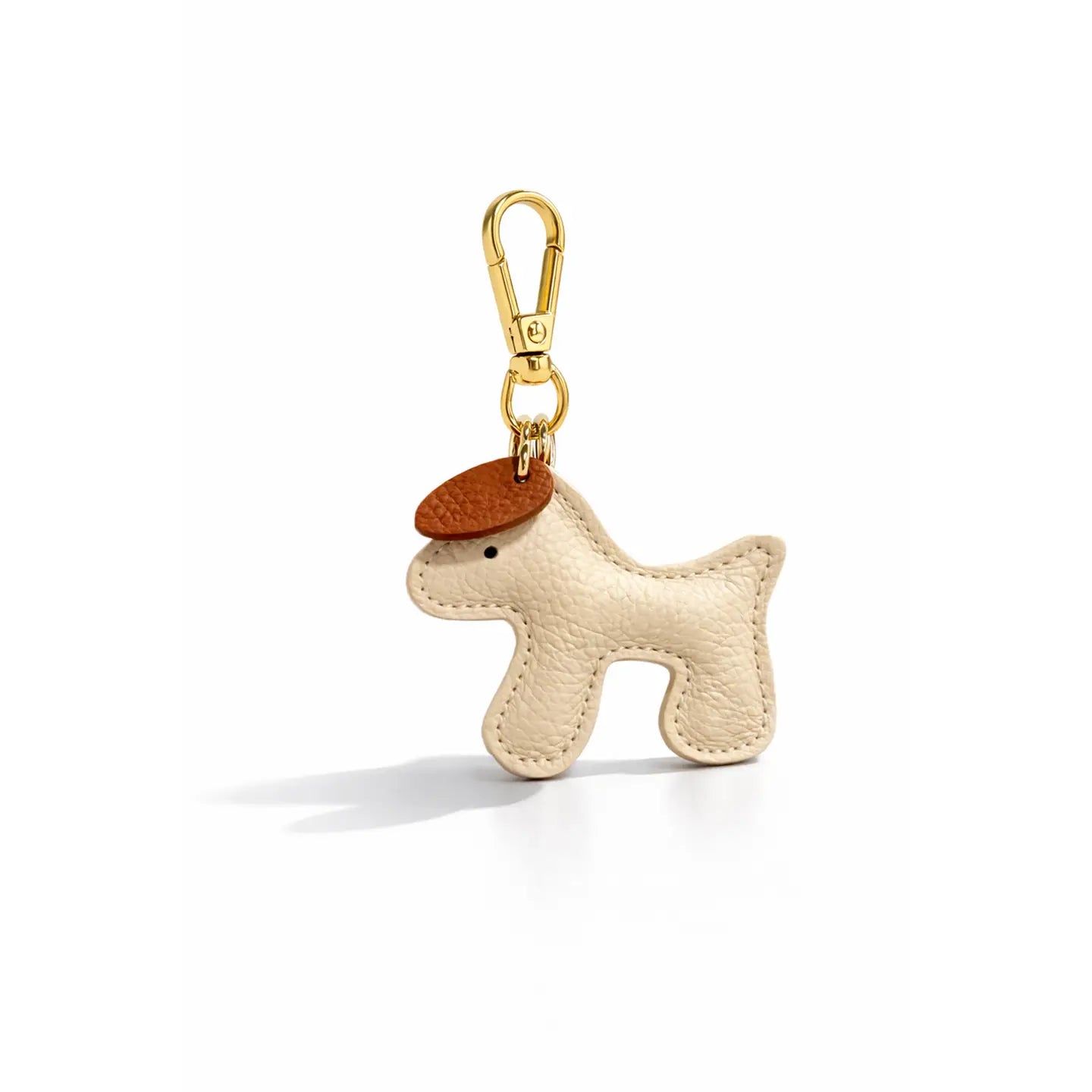 Lio Keychain  - Beige