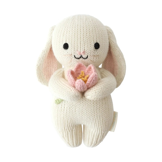 Cuddle + Kind - Baby Bunny with Flower
