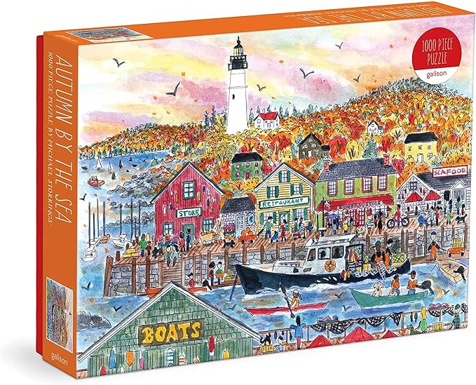 1000 Piece Puzzle - Autumn by the Sea