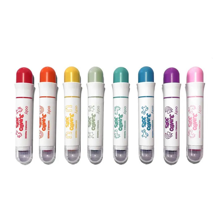 OOLY - Jumbo Jots Dual Tip Unicorn Markers - Set of 8