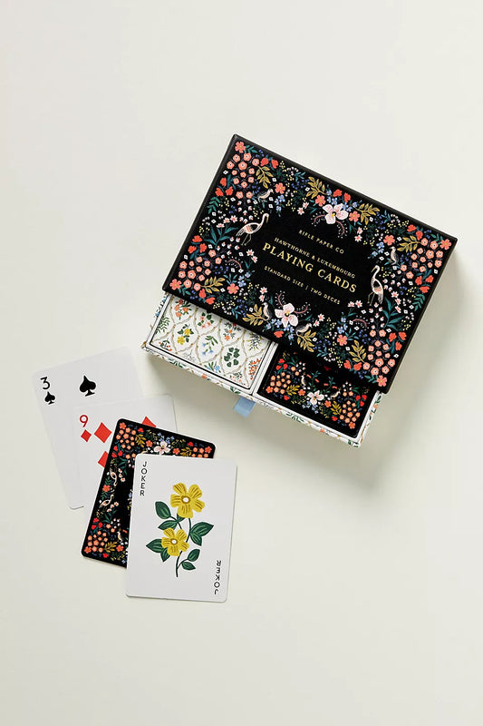 Rifle Paper Co. - Playing Cards Set - Hawthorne