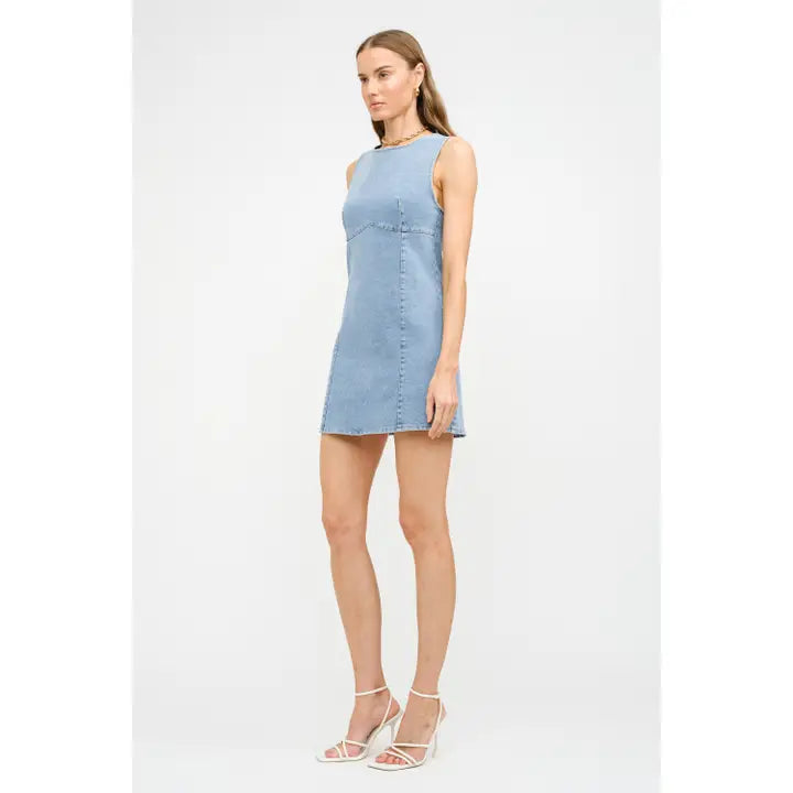 Kyliegh Dress - Denim