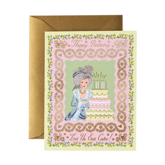 Rifle Paper Co. - Birthday Card - Let Us Eat Cake