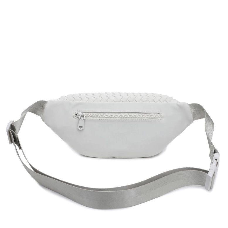 Aim High - Woven Neoprene Belt Bag - Bone