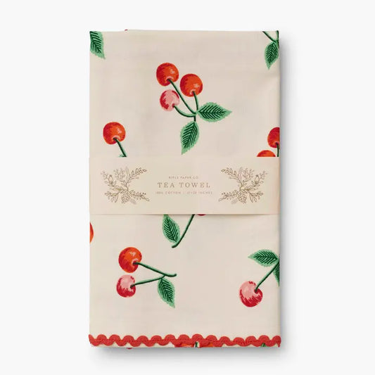 Rifle Paper Co. - Tea Towel - Cherries