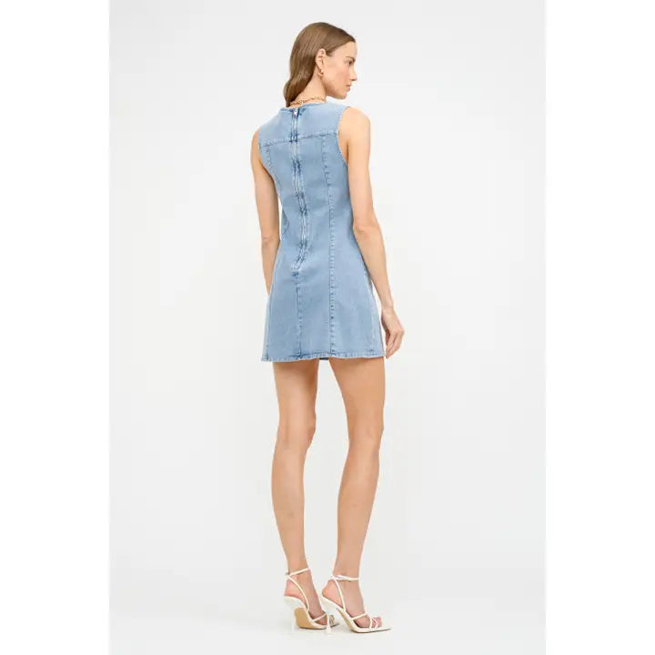 Kyliegh Dress - Denim