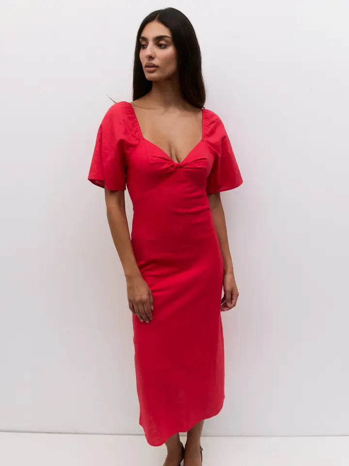 The Janet Dress - Red