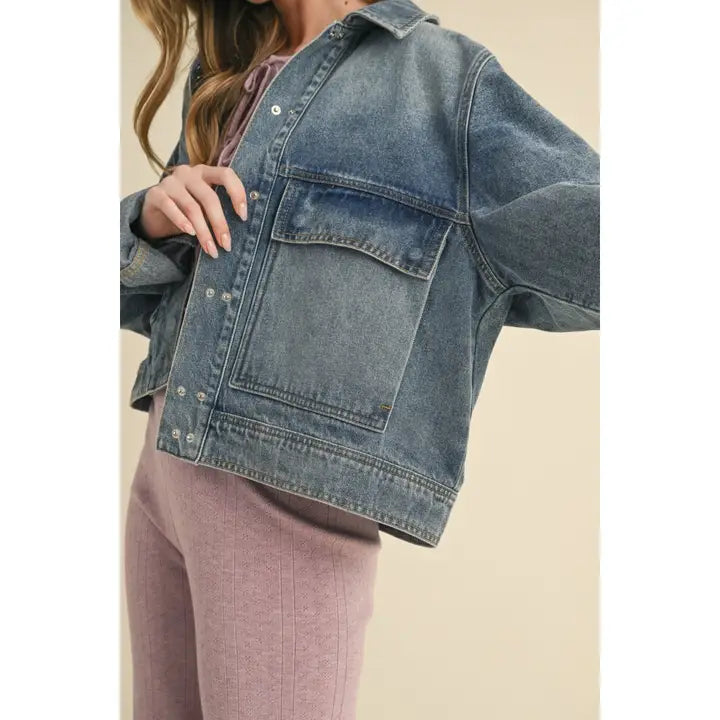 Casual Loose Oversized Denim Jacket