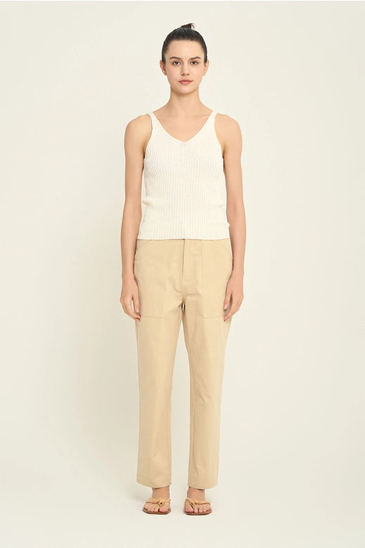 Knit Camisole - Ivory