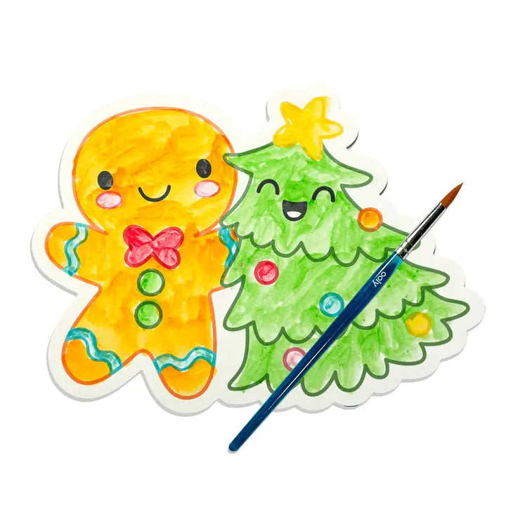 Playful Painters Watercolor Painting Kit - Merry & Bright