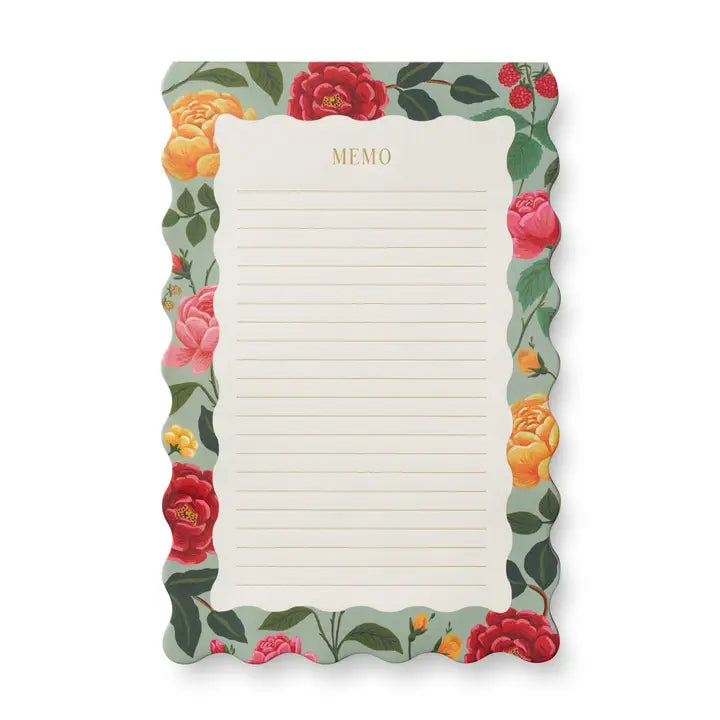 Rifle Paper Co. - Memo Notepad - Roses