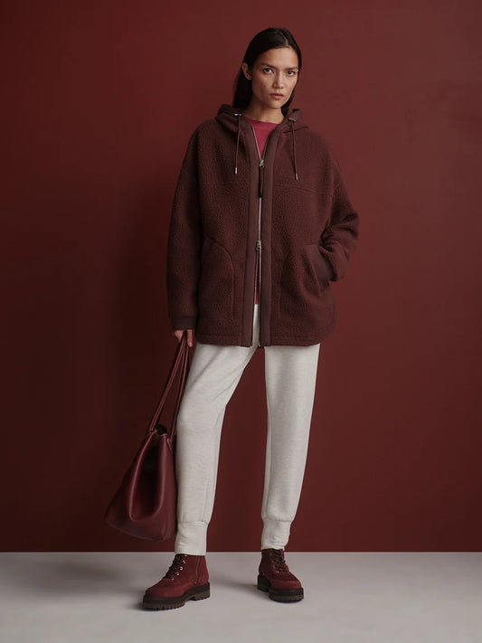 Varley - Fey Relaxed Fleece - Mahogany