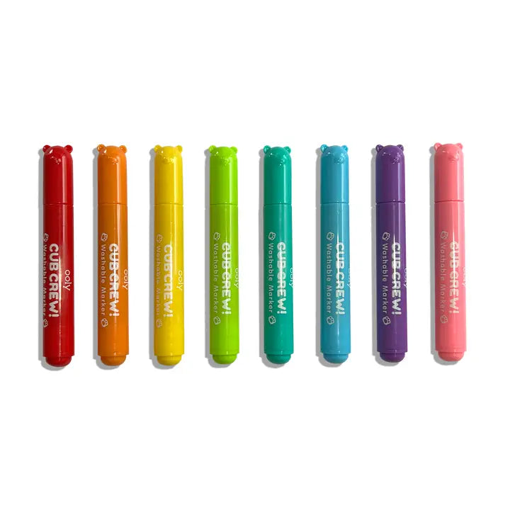 Ooly - Cub Crew: Markers - Set of 8