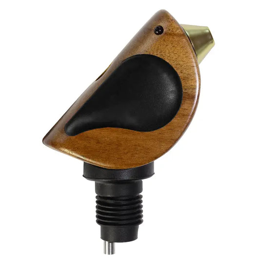 "Singing" Wine Bottle Pourer - Black