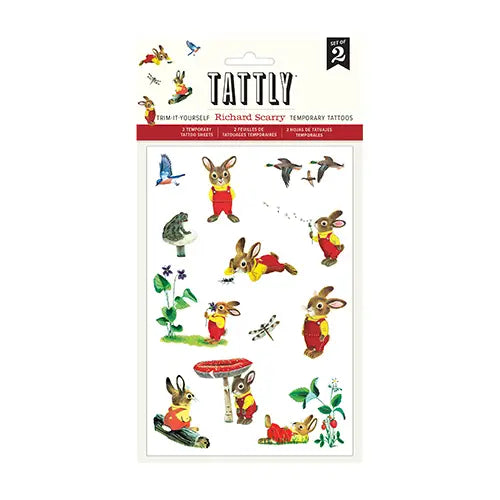 Tattly - I am a Bunny RS Tattoo Sheet