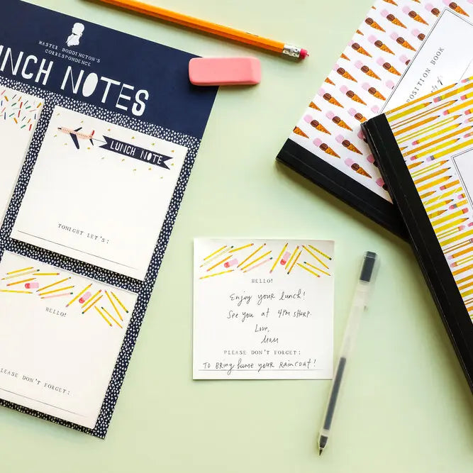 Lunch Notes - Set of 4 Notepads