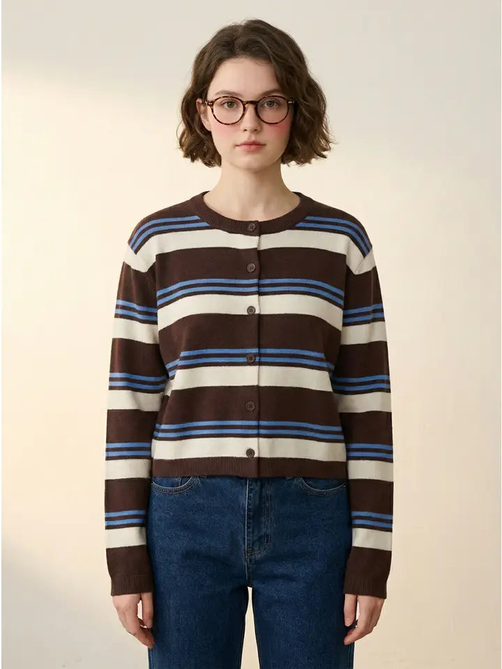 Gastonne Cardigan - Cafe