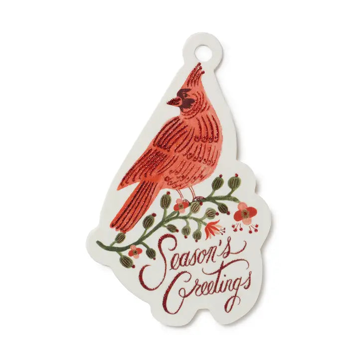 Rifle Paper Co. - Gift Tags - Pack of 8 - Cardinals