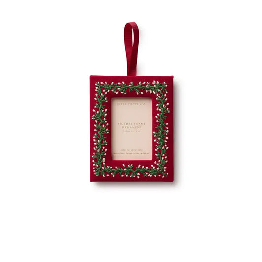 Rifle Paper Co. Garland Embroidered Frame Ornament
