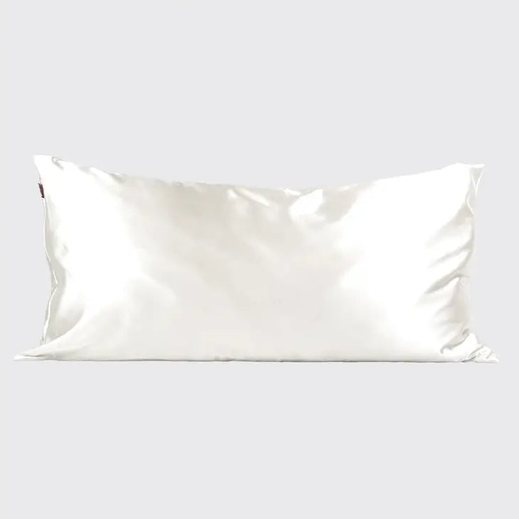 Silk Pillow Case - King Size - Ivory