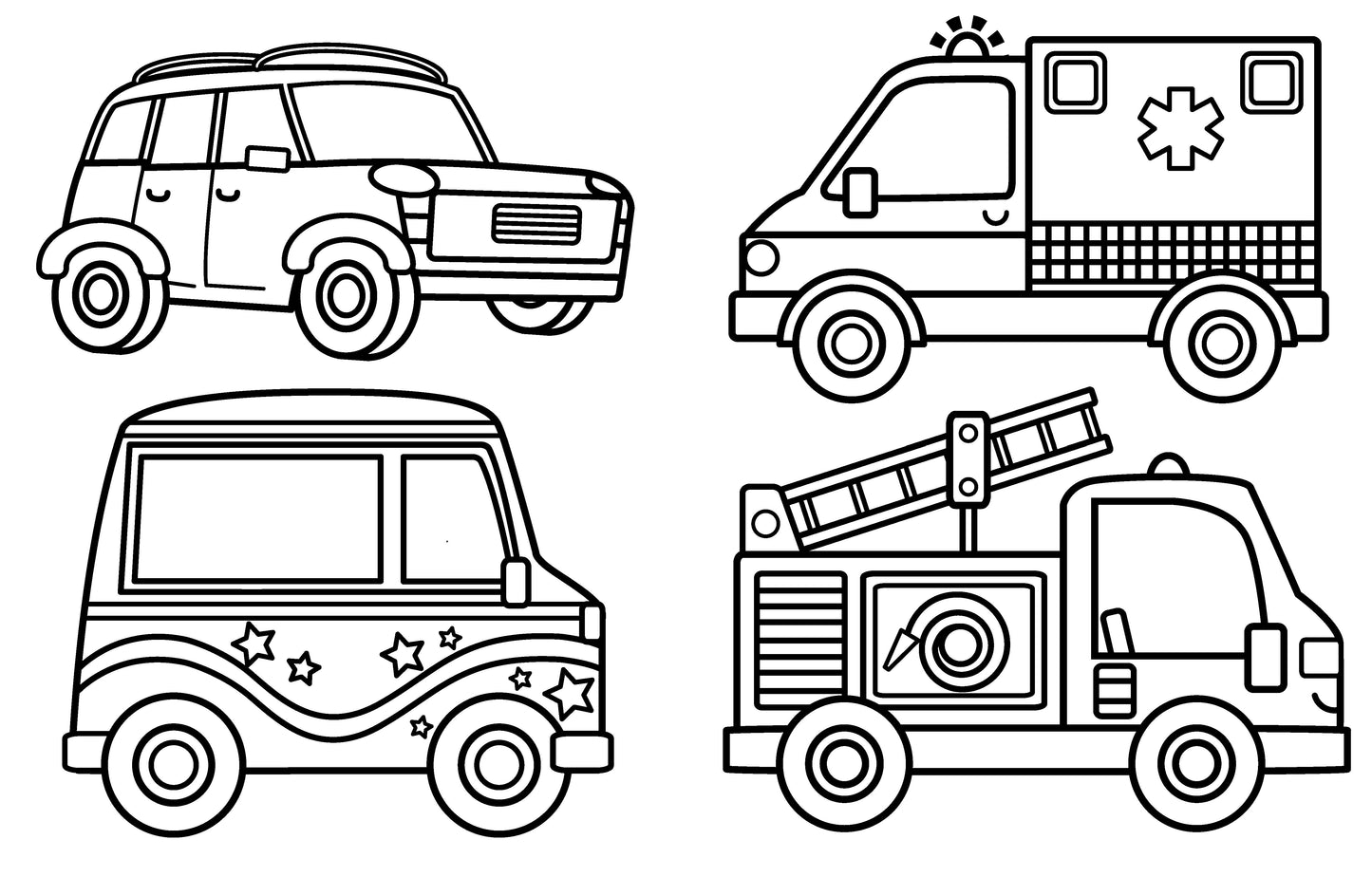 My Busy Things That Go Coloring Book - Tiger Tales