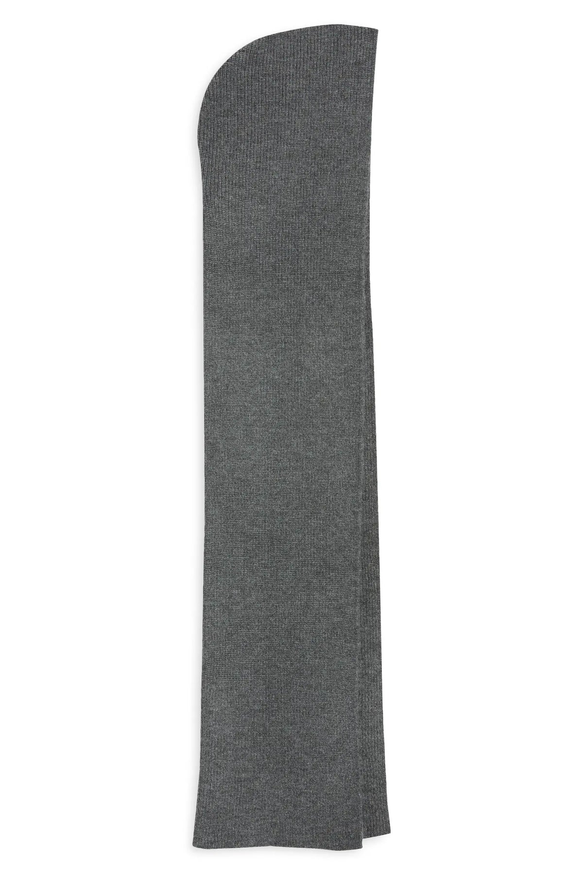 Gentle Hooded Scarf - Dark Gray