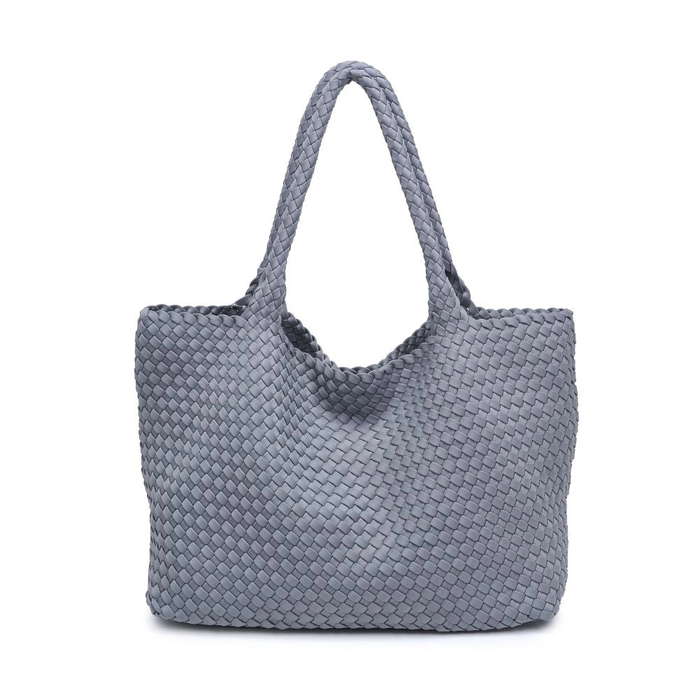 Sol and Selene: Sky's The Limit - Large Woven Neoprene Tote - Grey