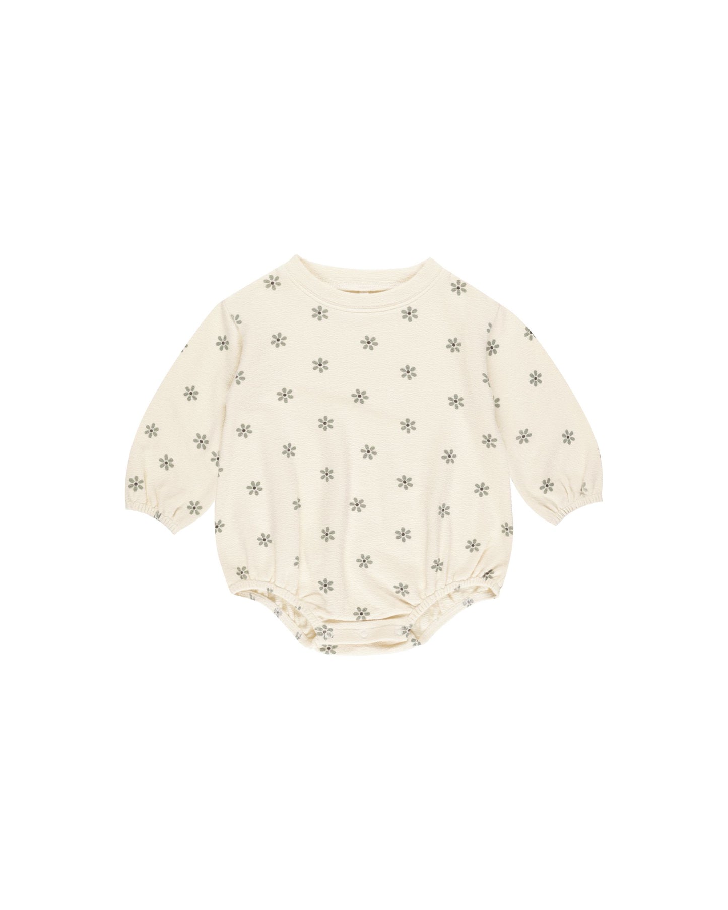 Rylee + Cru - Spongey Knit Romper - Daisy