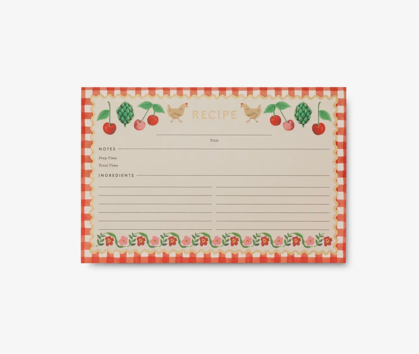 Rifle Paper Co. - Recipe Cards - Set of 12 - Cherry Farm