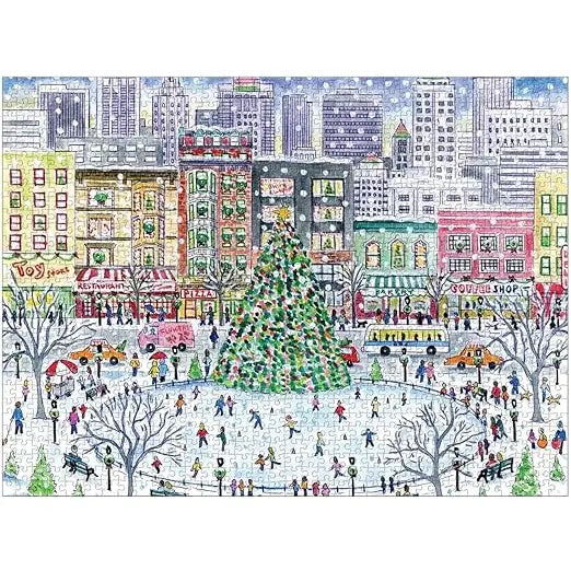 Michael Storrings - Christmas in the City - 1000 Piece Puzzle