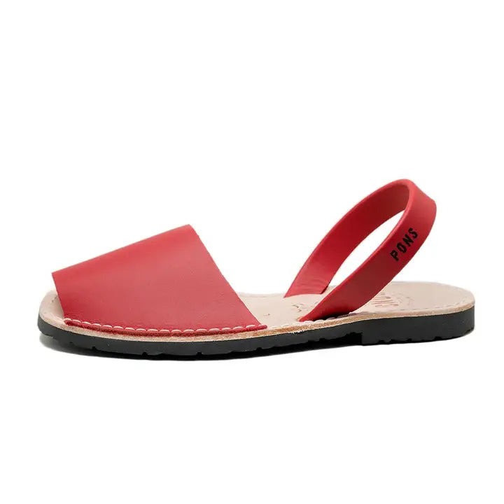 Avarcas Pons - Women’s Classic Style - Red