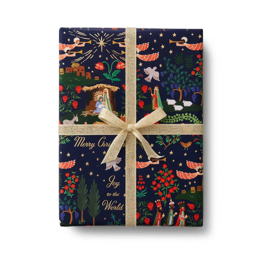 Rifle Paper Co. - Wrapping Roll - Nativity Scene