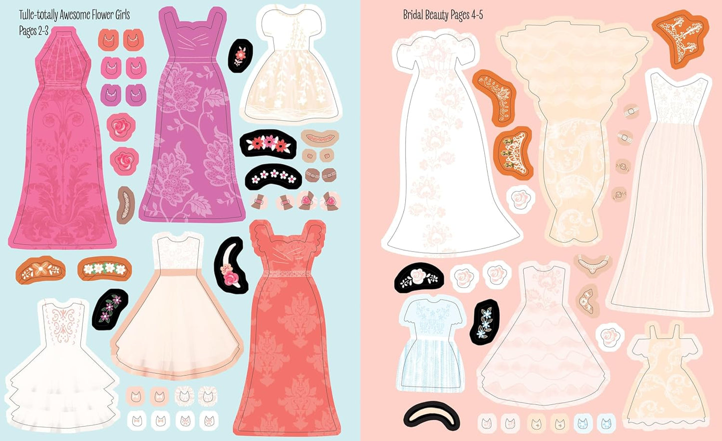 My Sticker Dress-Up - Flower Girls