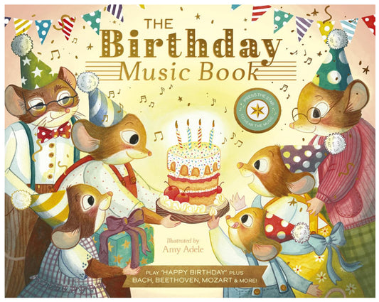 The Birthday Music Book - illustrated by Amy Adele
