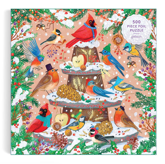 500 Piece Puzzle - Festive Feathers