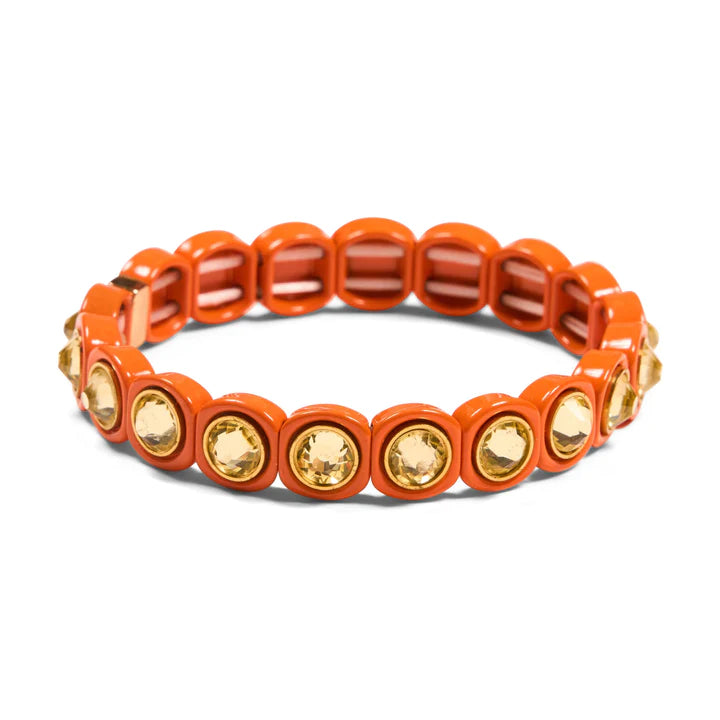 Aspen Jewel Bracelet - Orange + Yellow